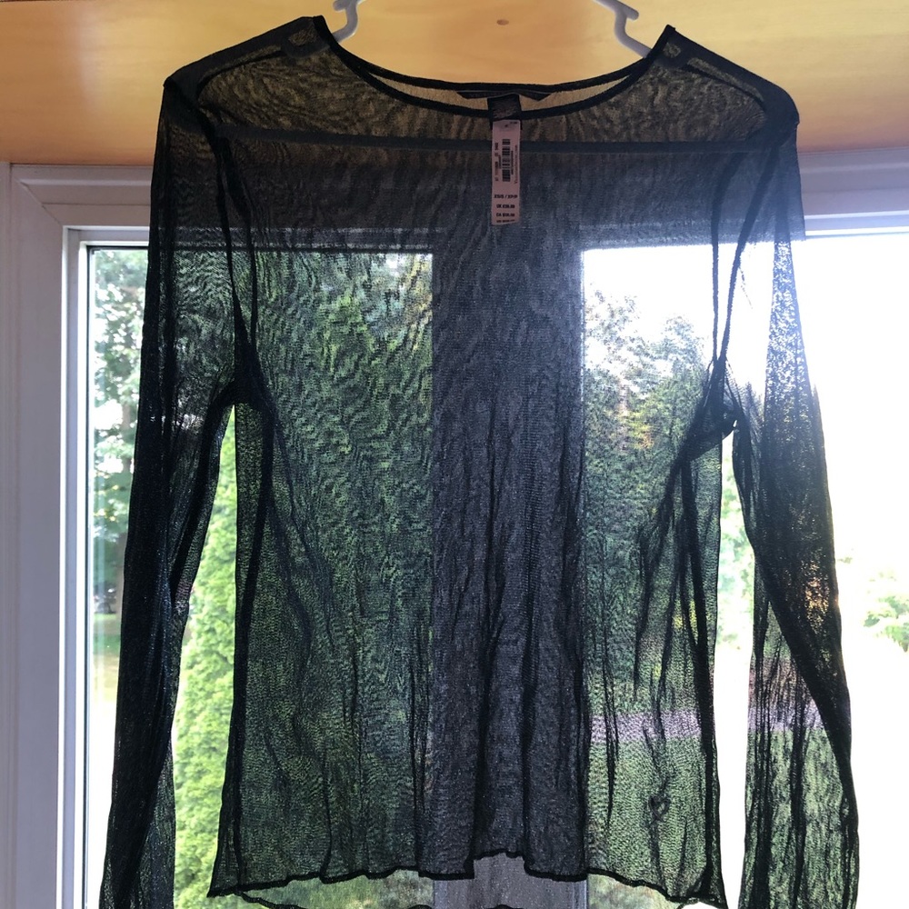 Victoria secret mesh shirt